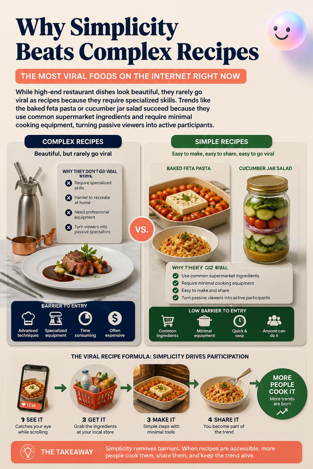 Why simplicity beats complex recipes