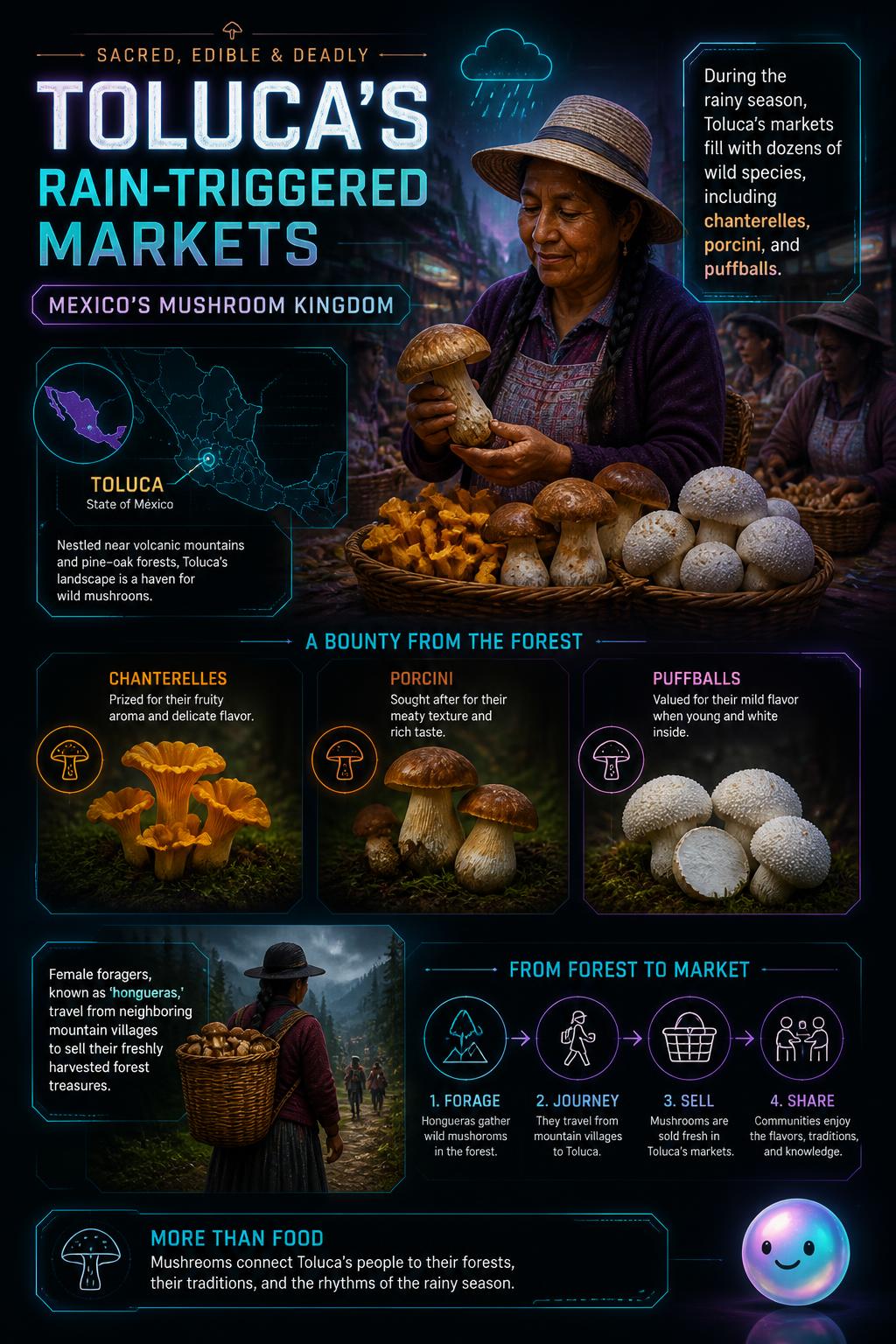 The rain-triggered markets of Toluca