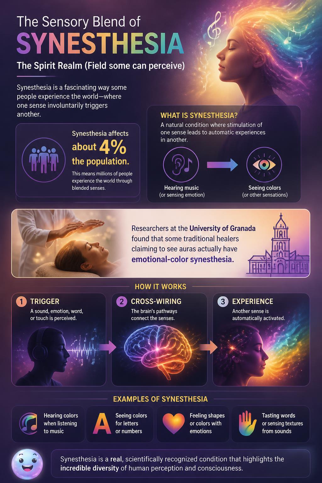 The sensory blend of synesthesia