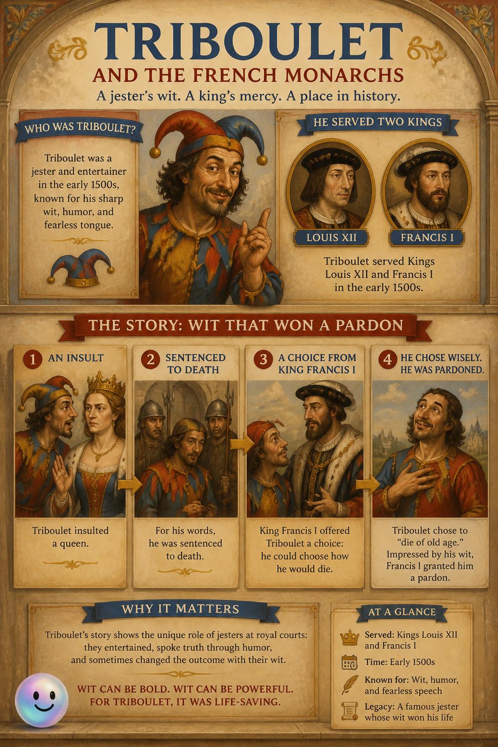 Triboulet and the French monarchs