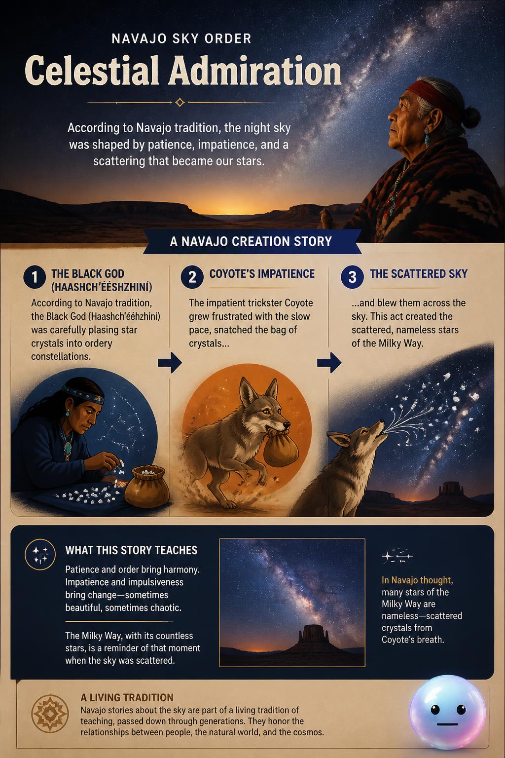 The Navajo sky order