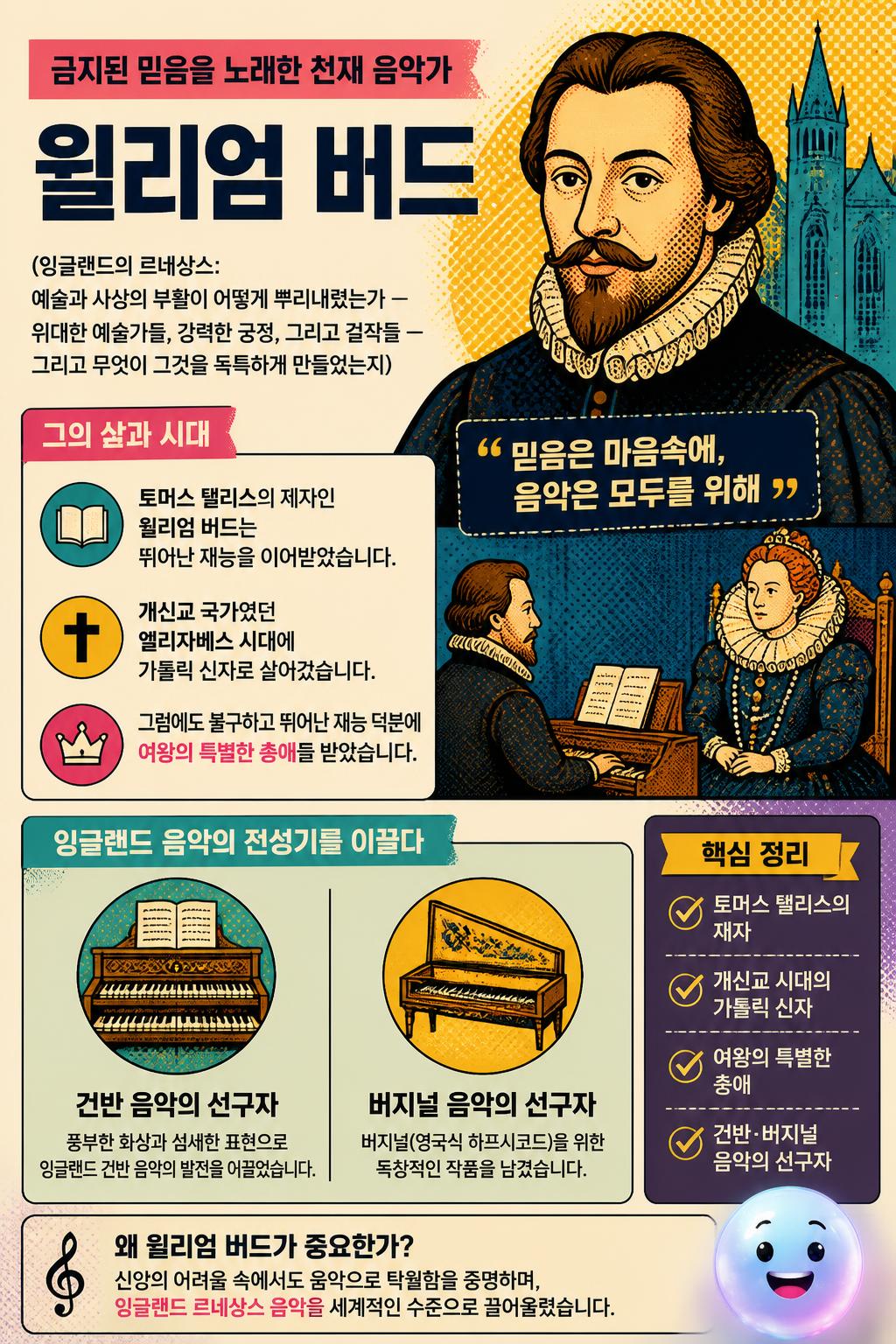 금지된 믿음을 노래한 천재 음악가 윌리엄 버드