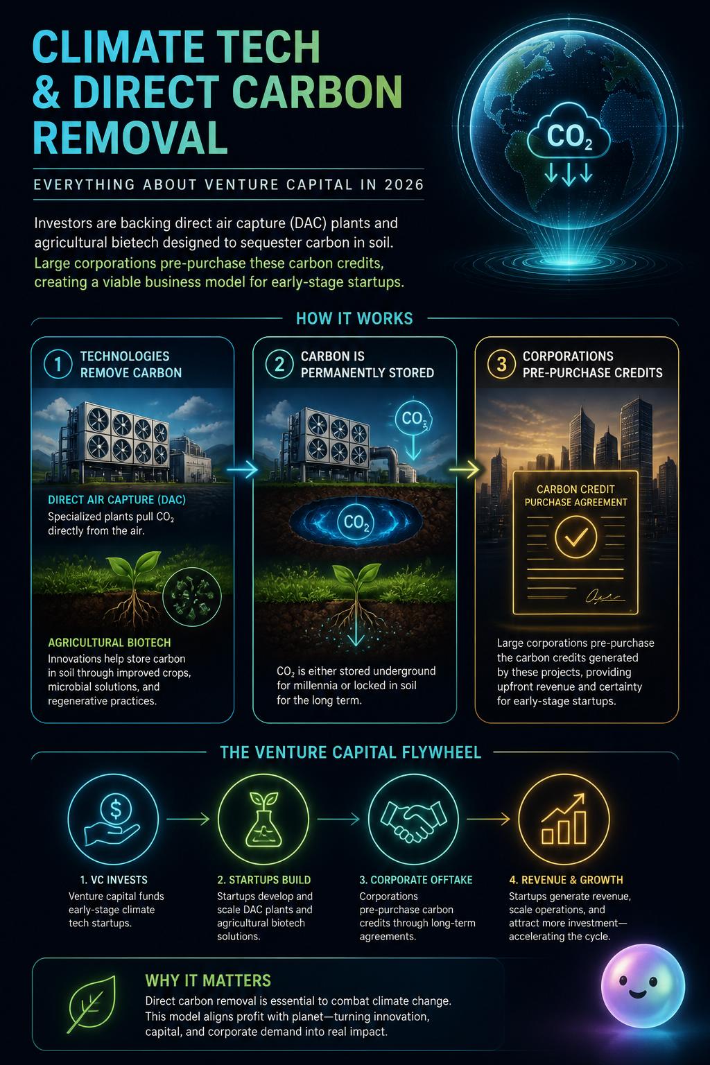 Climate tech and direct carbon removal