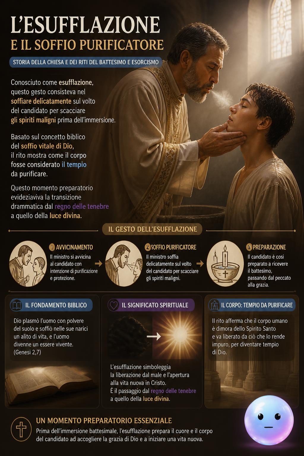 L'esufflazione e il soffio purificatore