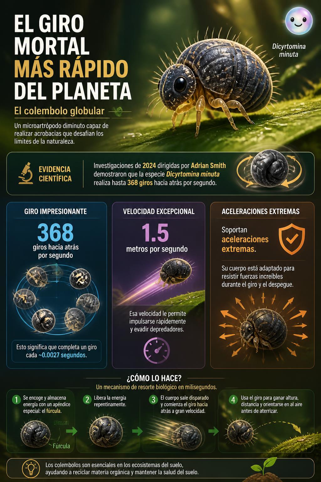 El giro mortal más rápido del planeta