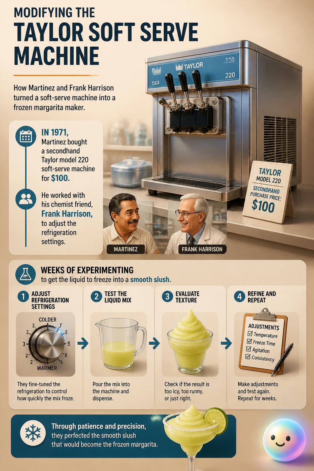 Modifying the Taylor soft serve machine