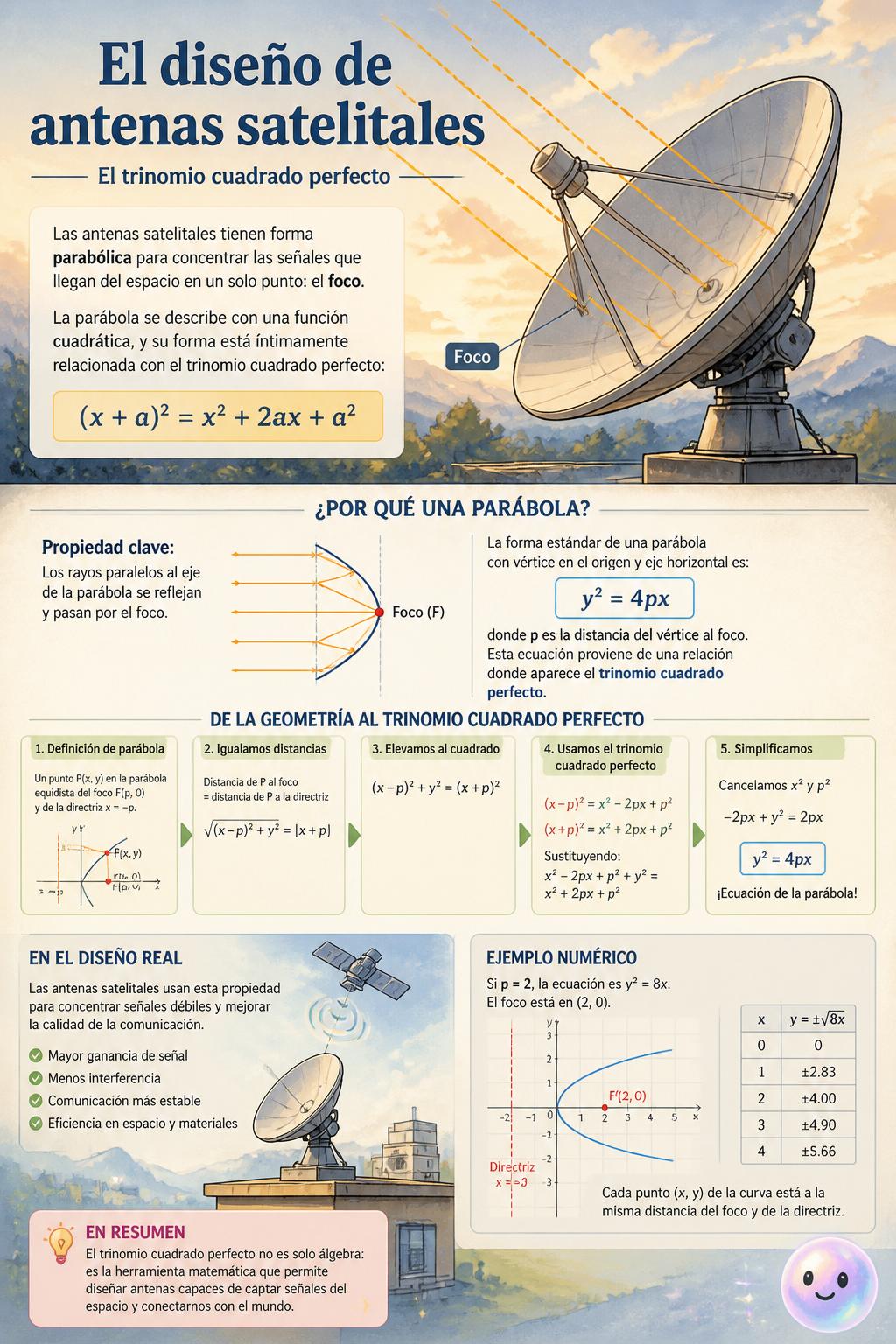 El diseño de antenas satelitales