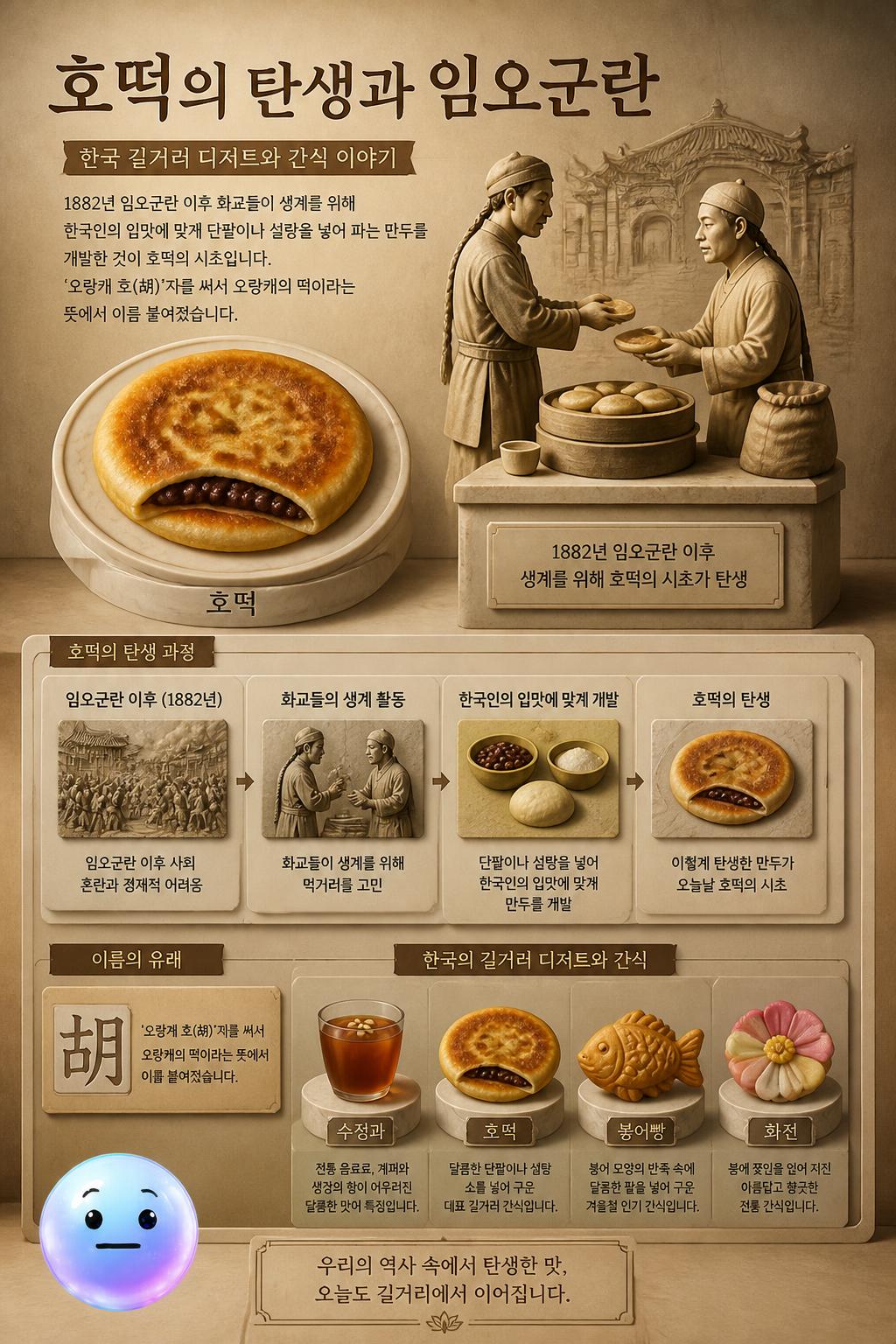 호떡의 탄생과 임오군란