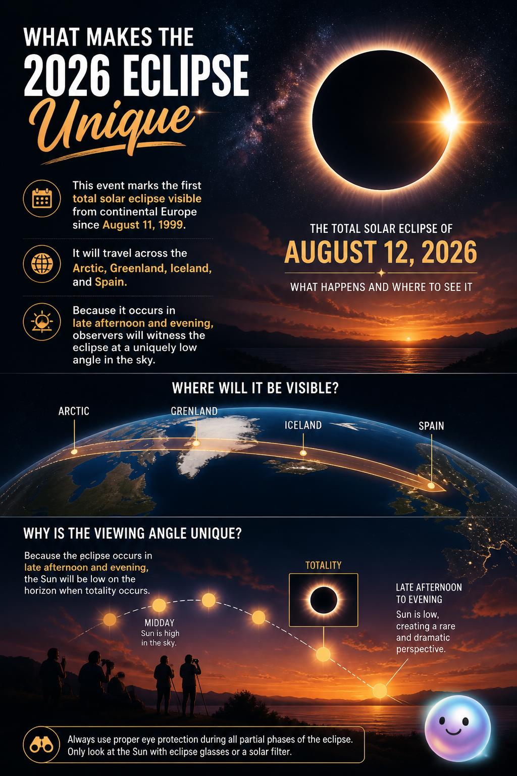 What makes the 2026 eclipse unique