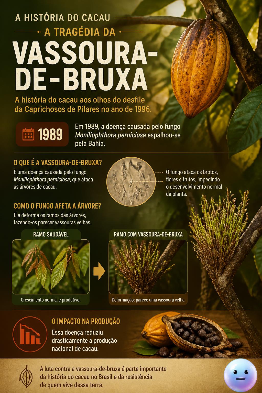 A tragédia da vassoura-de-bruxa