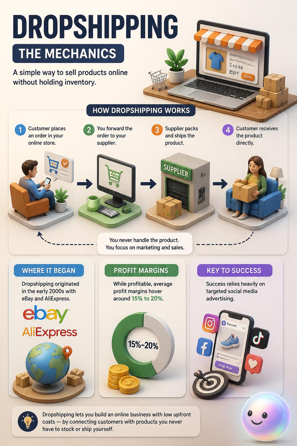 The mechanics of dropshipping