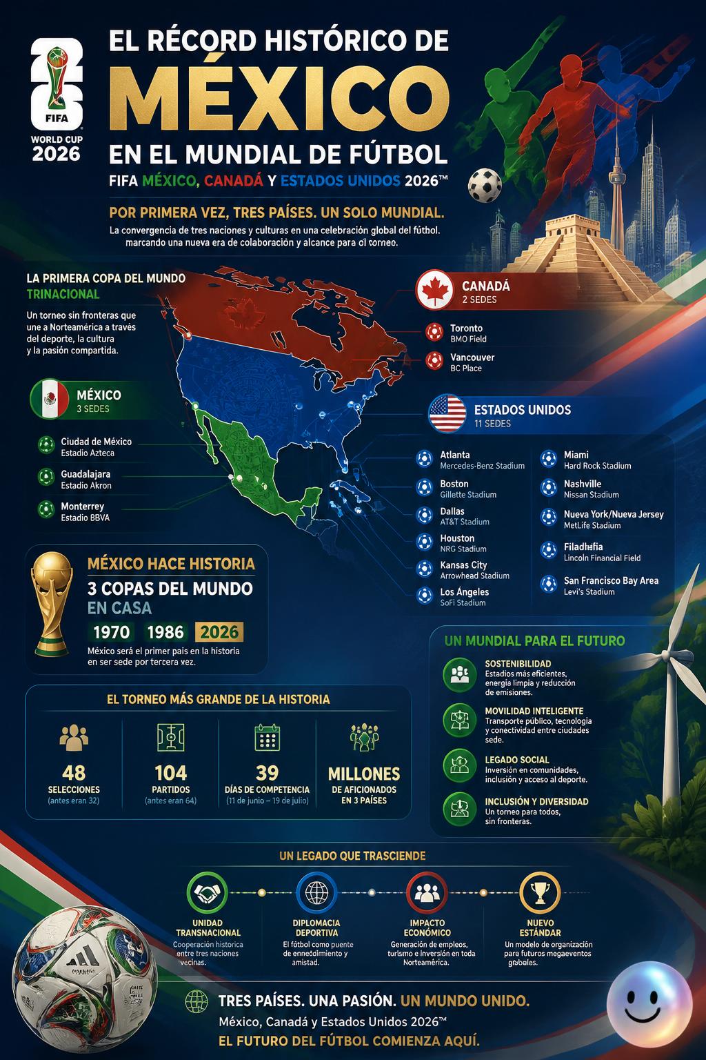 El récord histórico de México