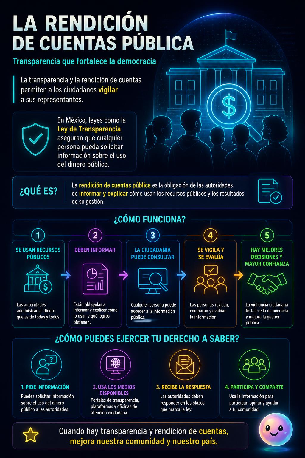 La rendición de cuentas pública
