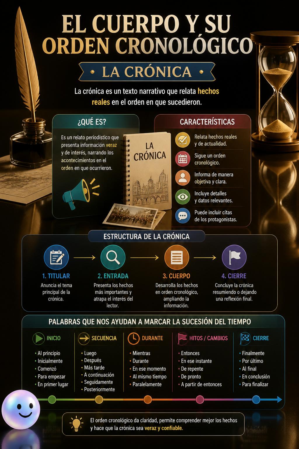 El cuerpo y su orden cronológico