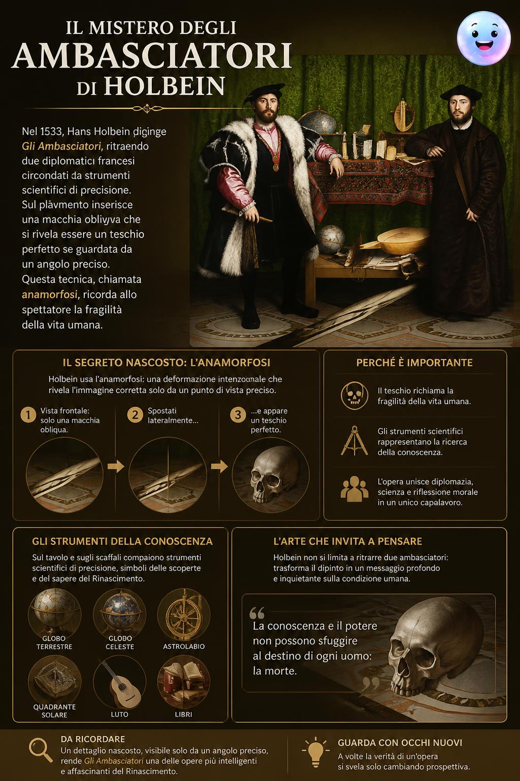 Il mistero degli Ambasciatori di Holbein