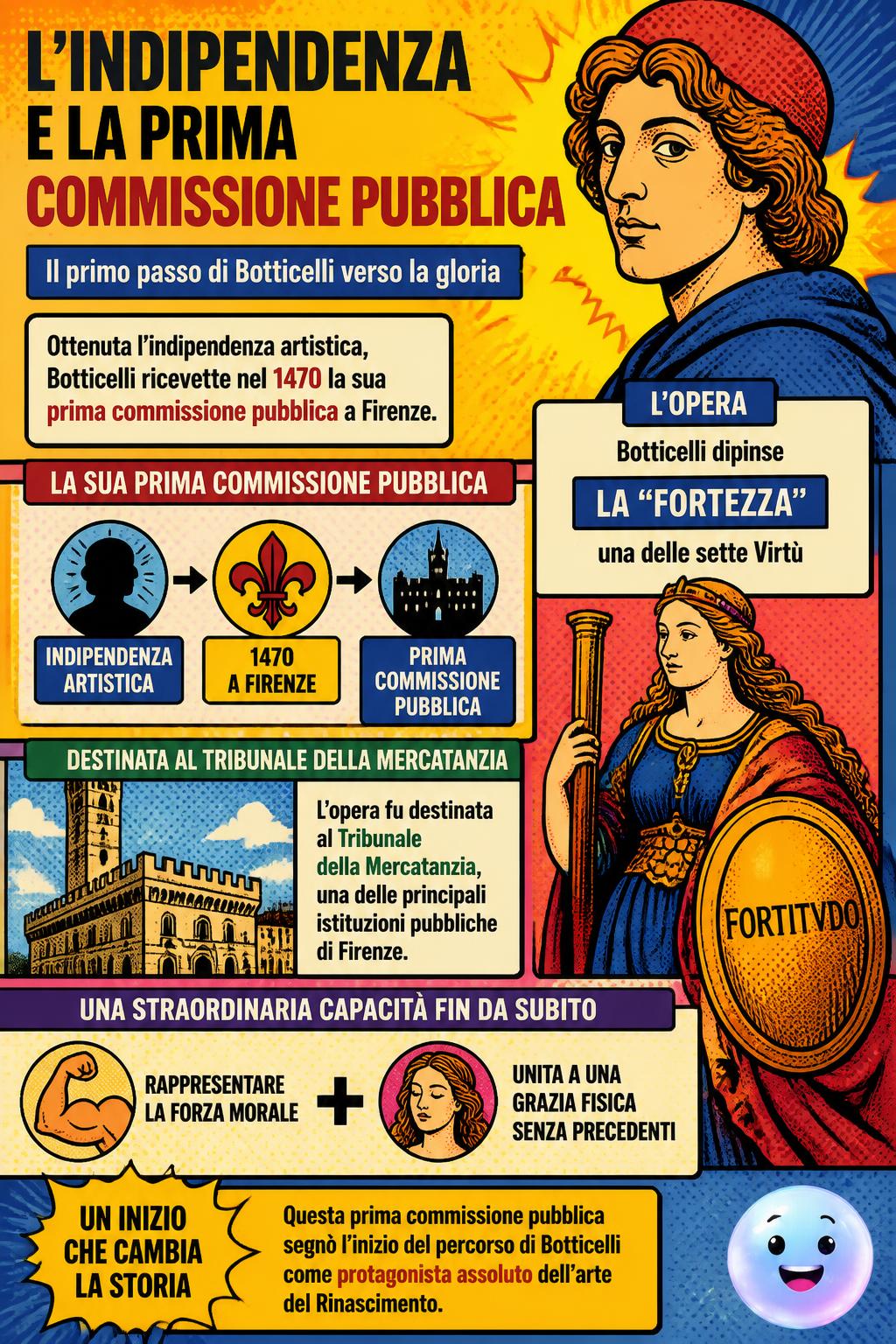 L'indipendenza e la prima commissione pubblica