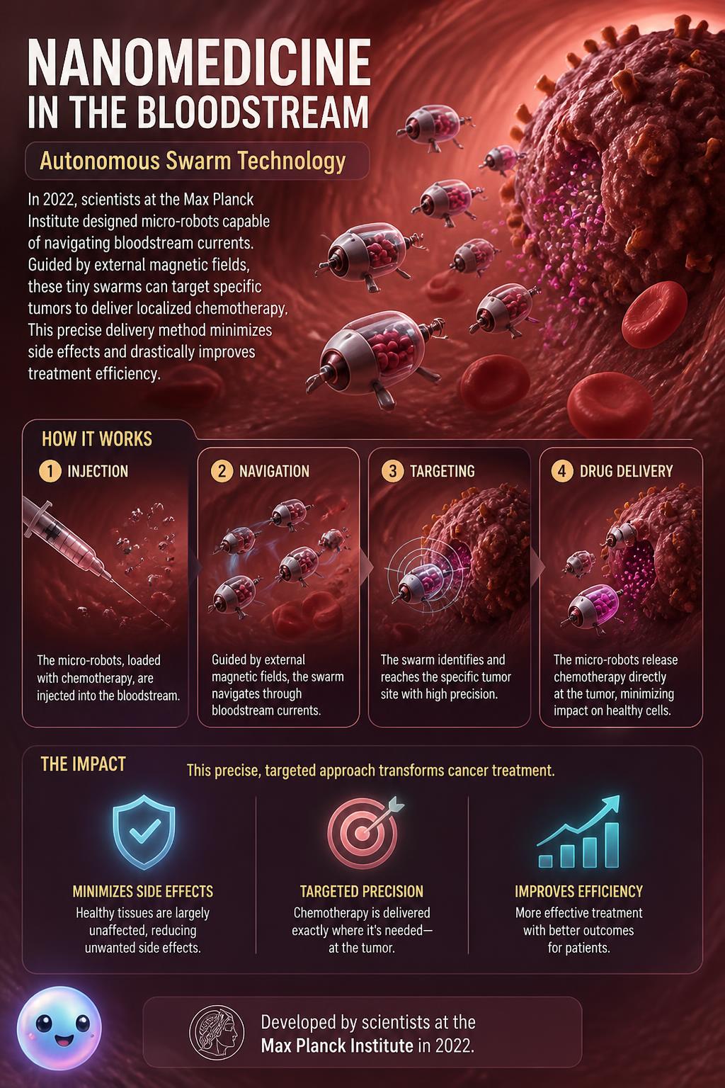Nanomedicine in the bloodstream