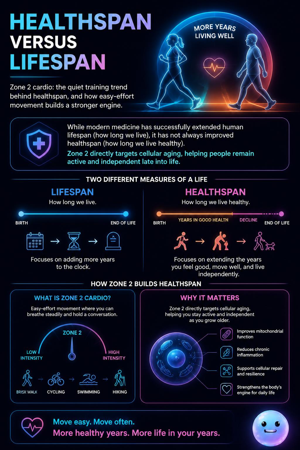 Healthspan versus lifespan