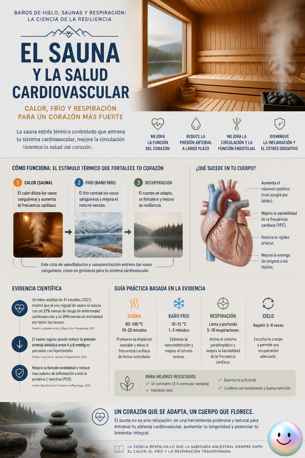 El sauna y la salud cardiovascular