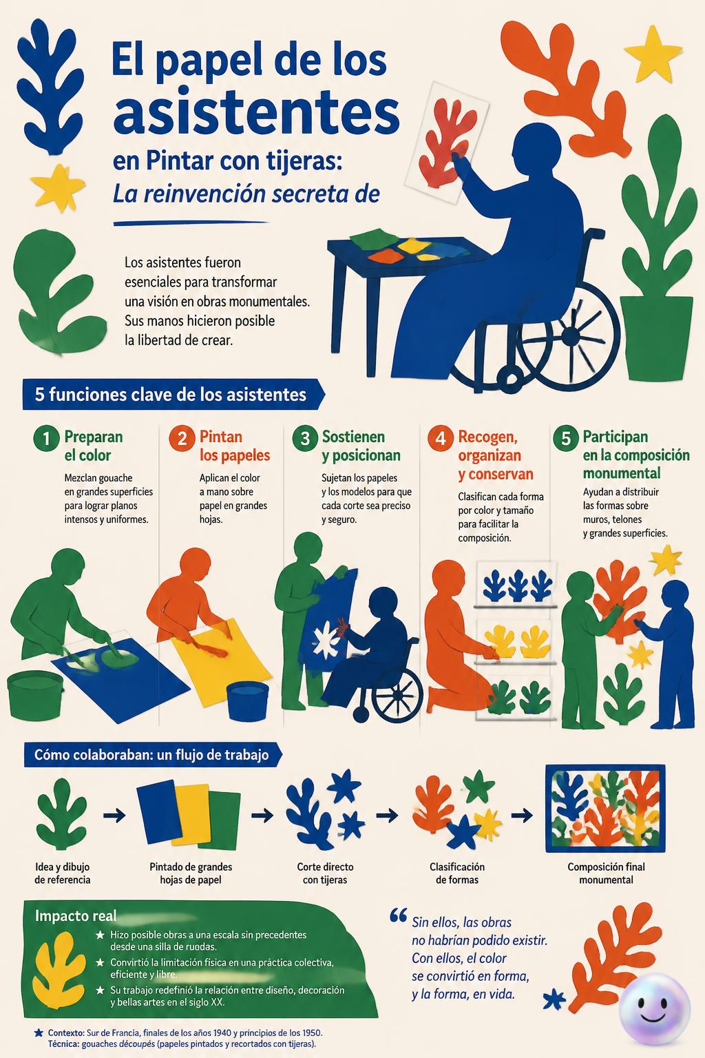El papel de los asistentes