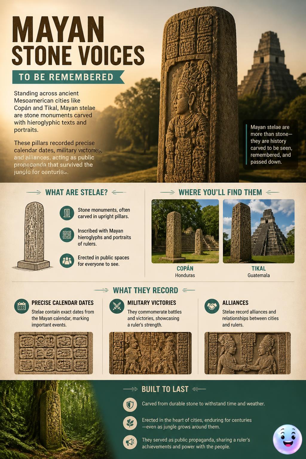 Mayan stone voices
