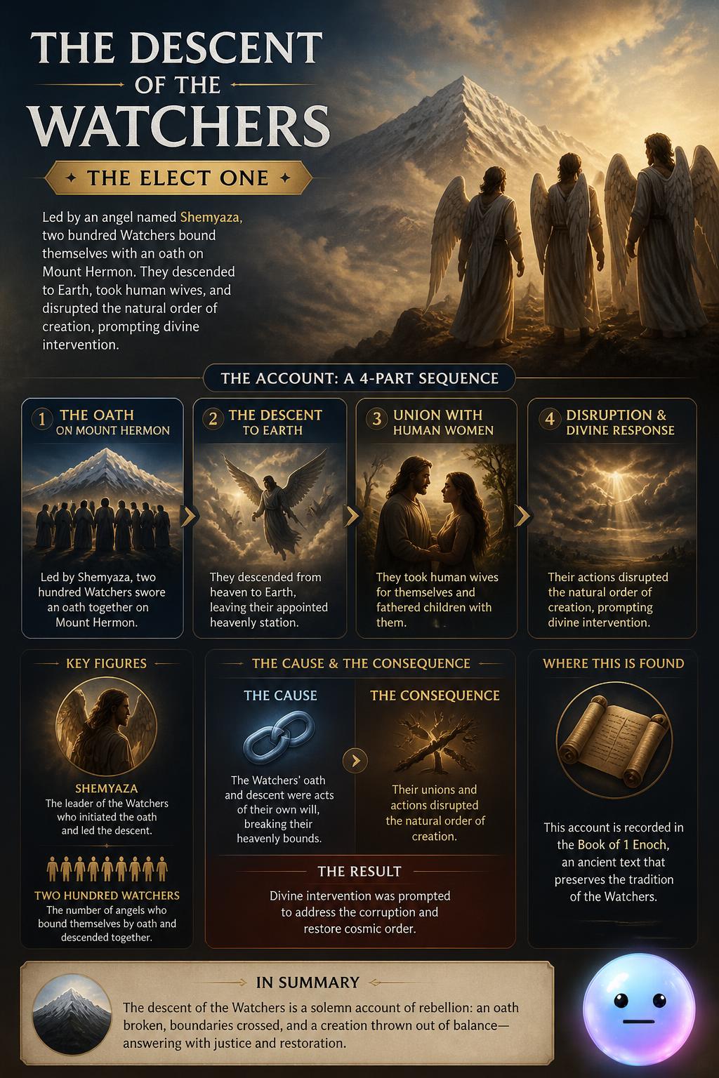 The descent of the Watchers