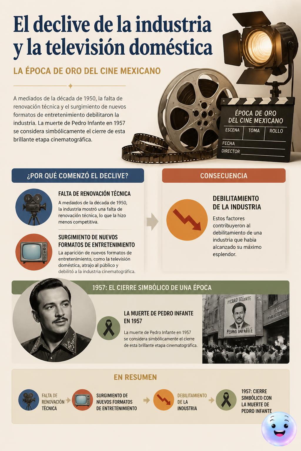 El declive de la industria y la televisión doméstica
