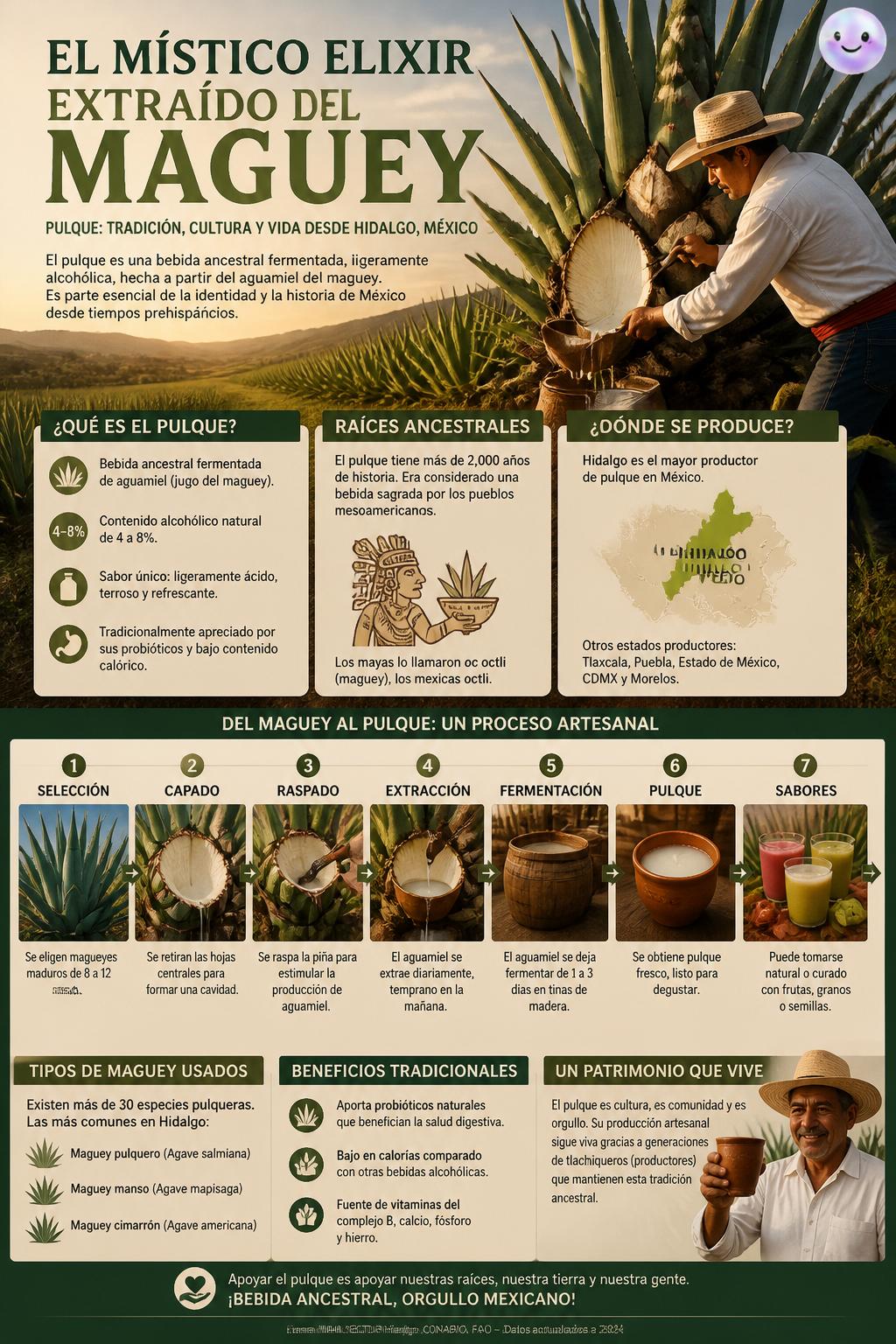 El místico elixir extraído del maguey