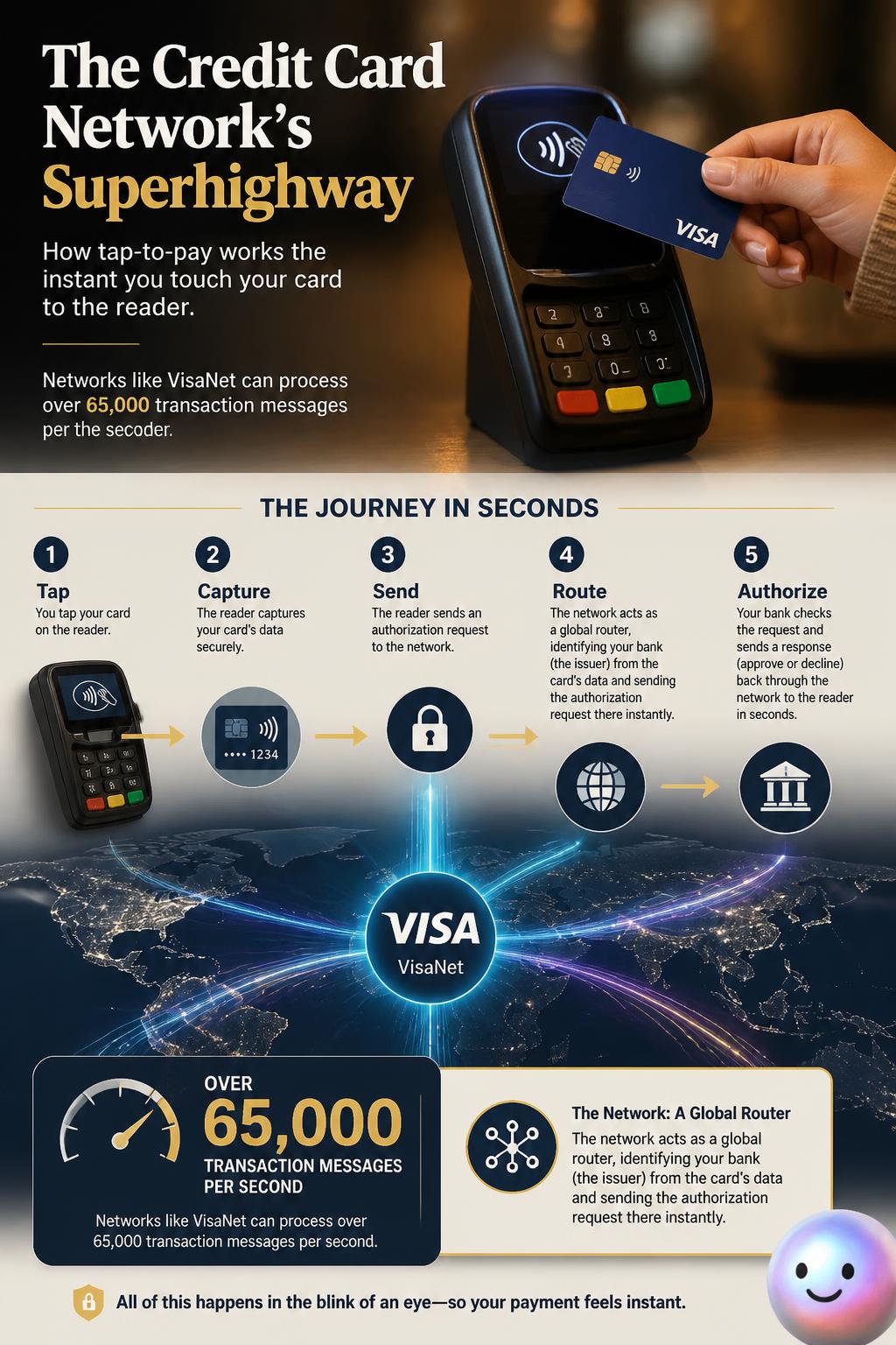 The credit card network's superhighway