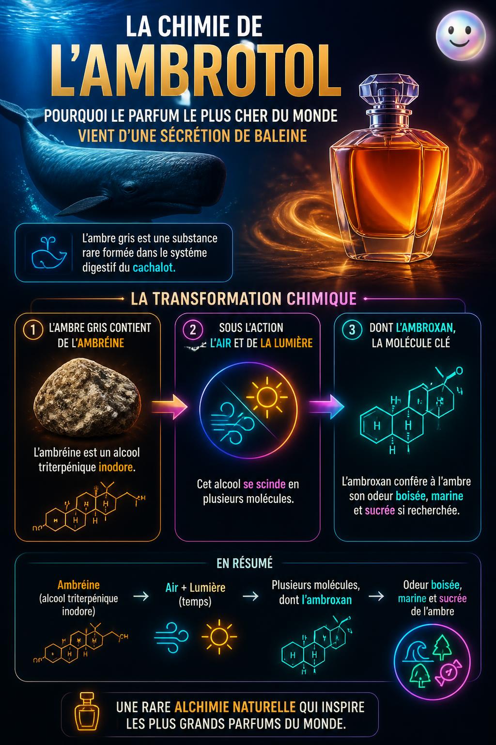 La chimie de l'ambrotol