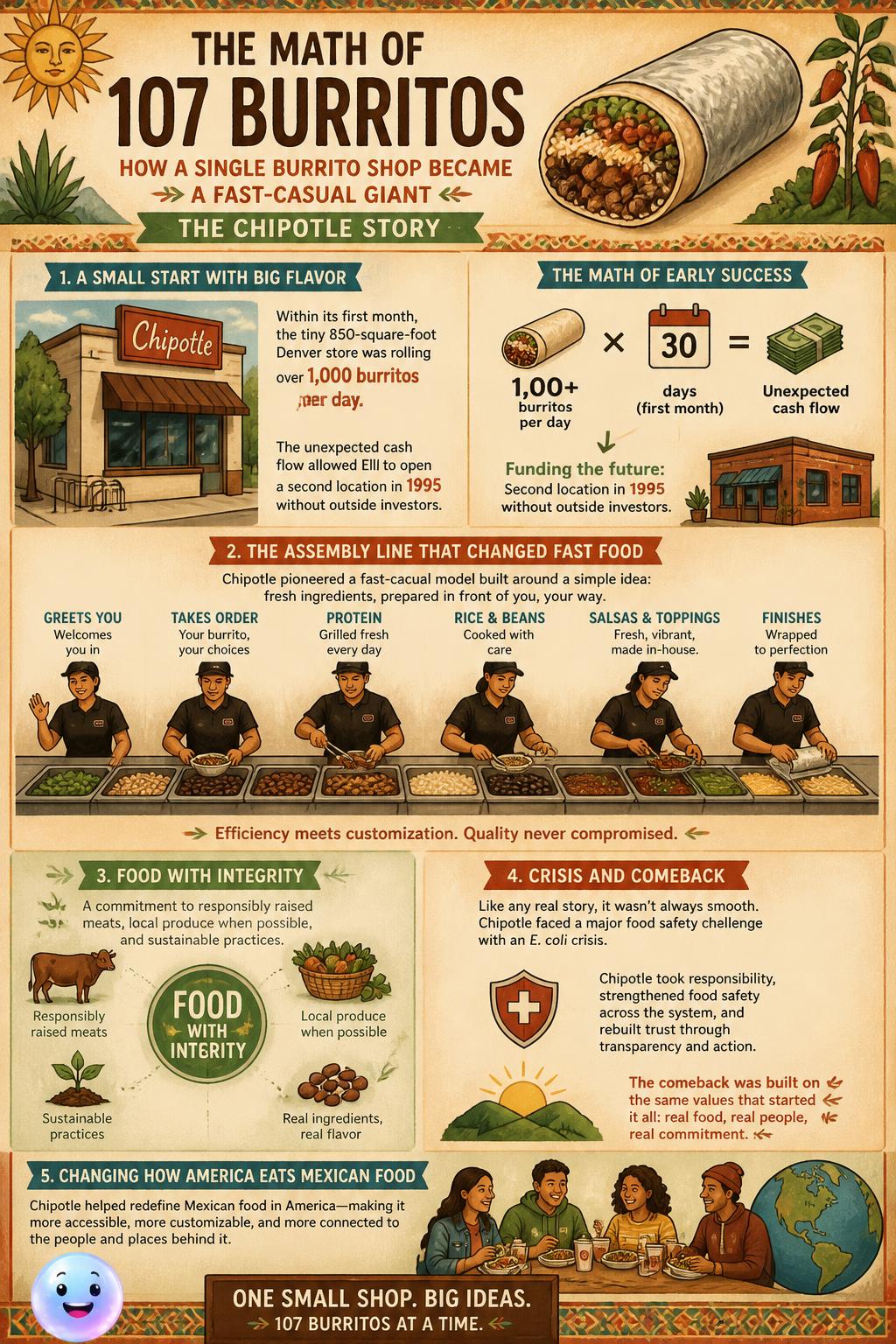The math of 107 burritos