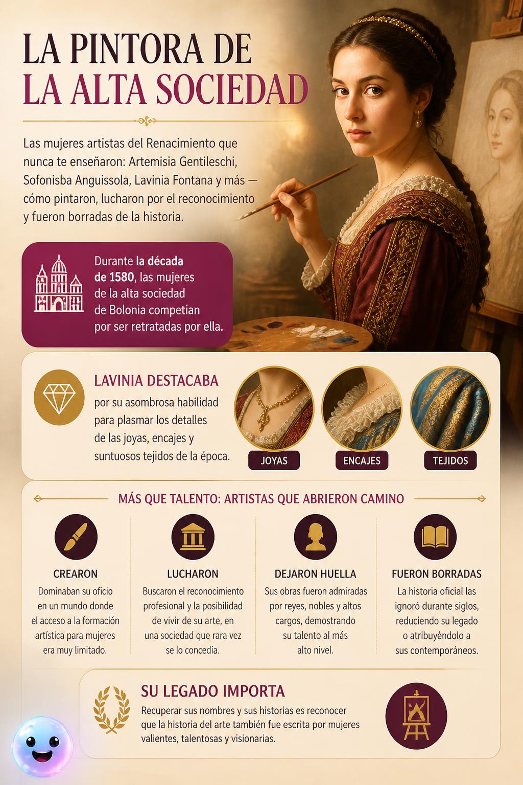 La pintora de la alta sociedad