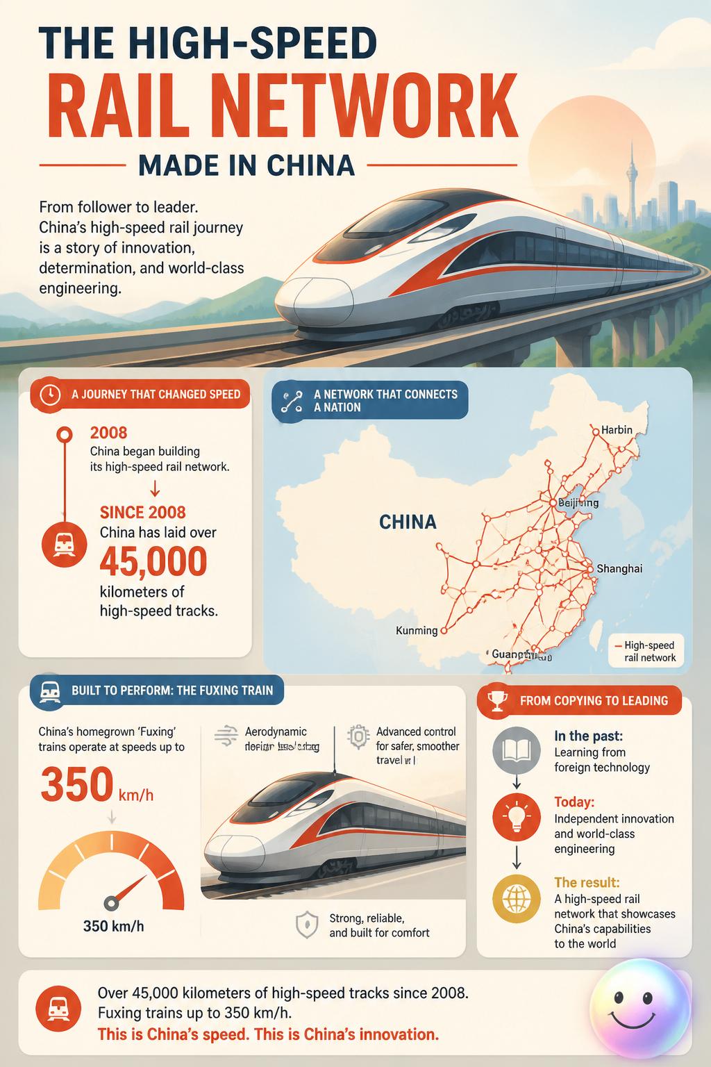 The high-speed rail network
