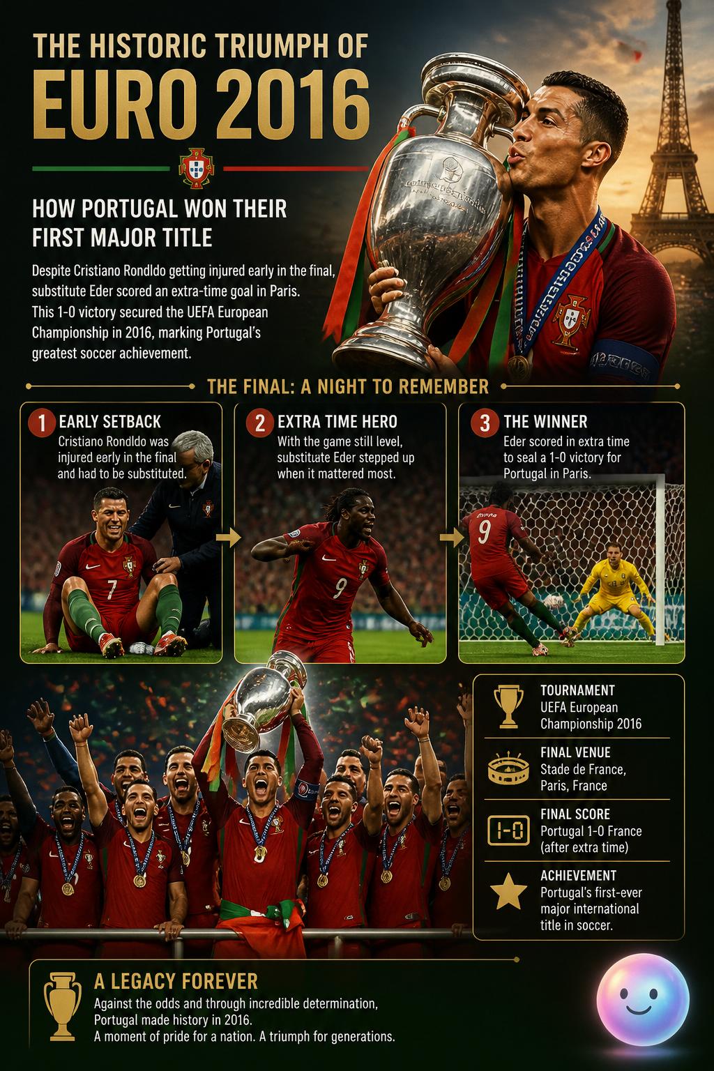 The historic triumph of Euro 2016