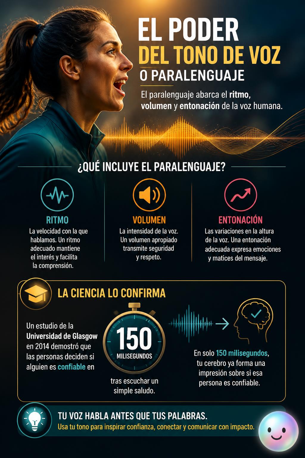 El poder del tono de voz o paralenguaje