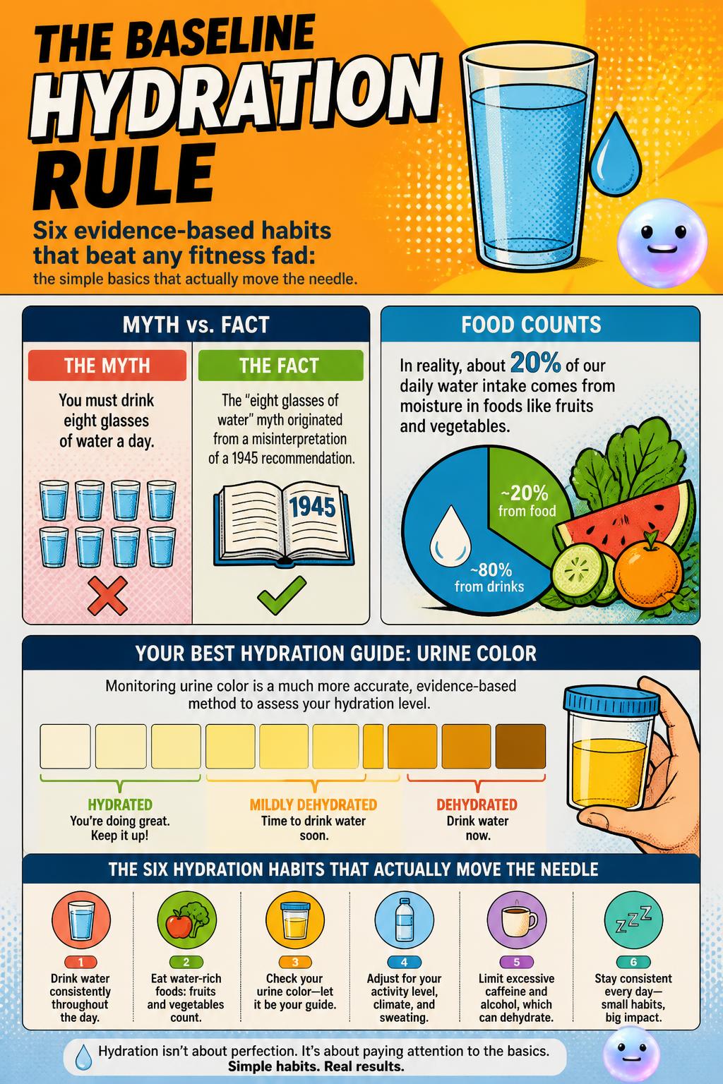 The baseline hydration rule