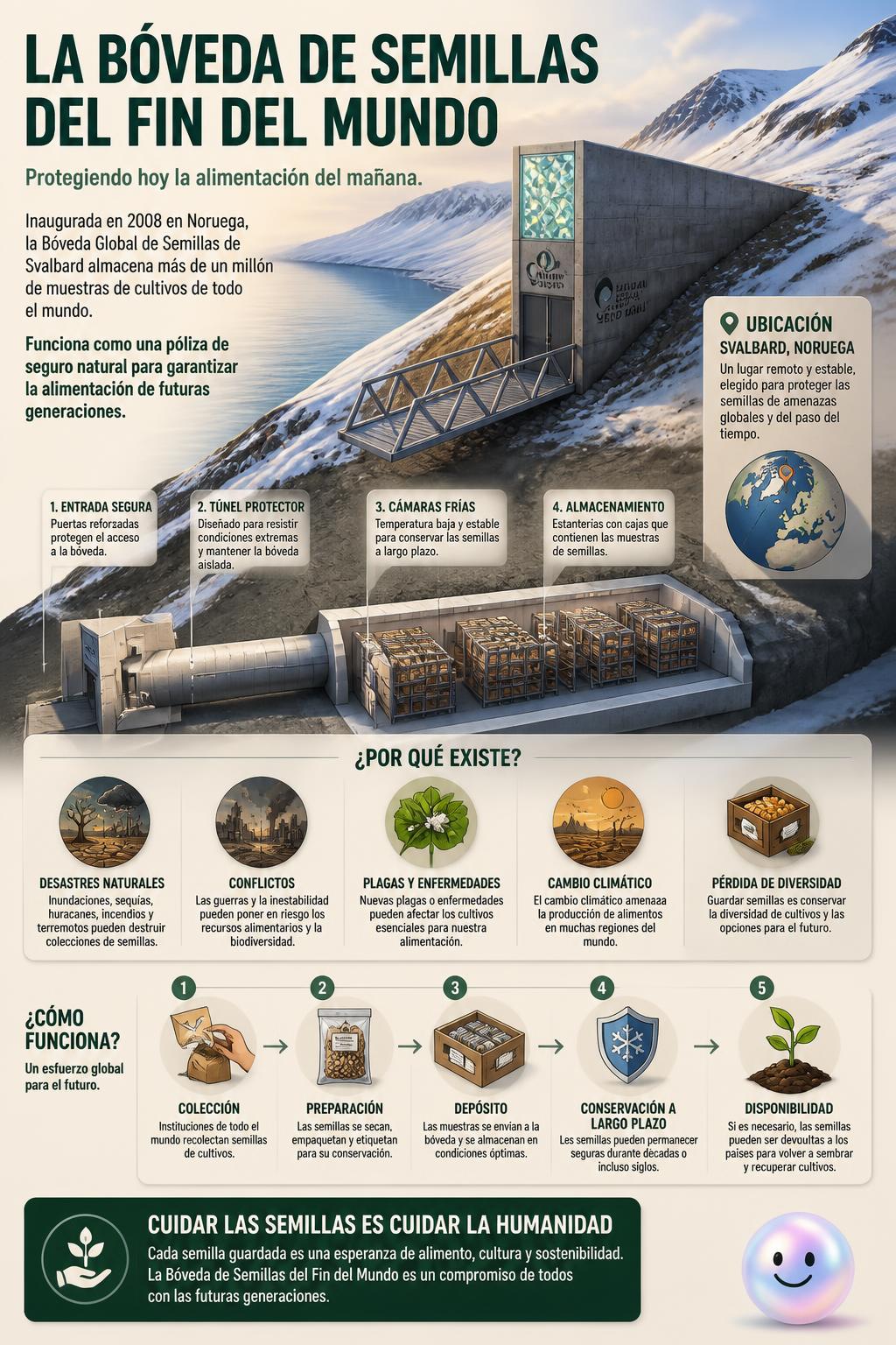 La bóveda de semillas del fin del mundo