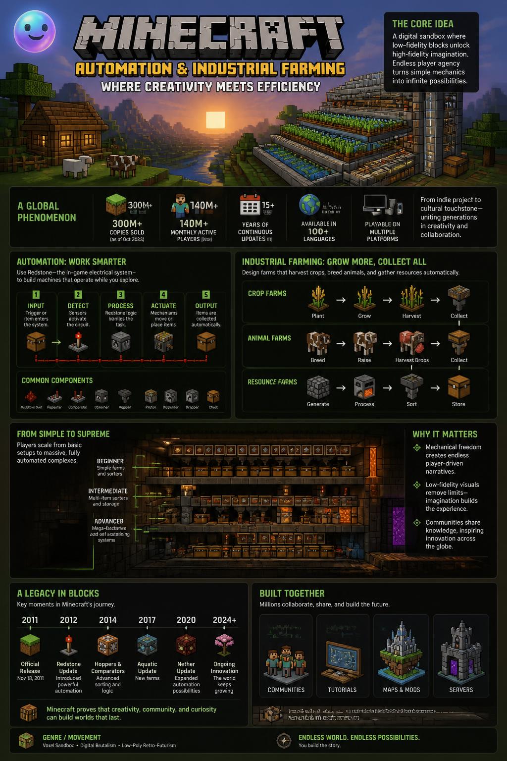 Automation and industrial farming