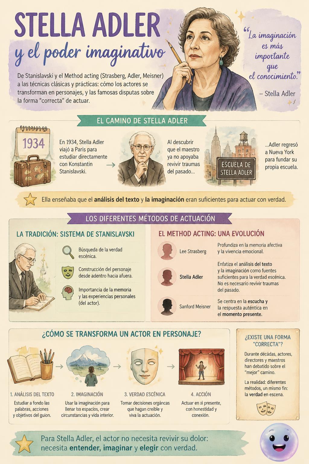 Stella Adler y el poder imaginativo