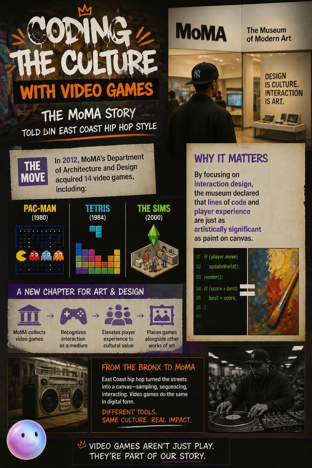 Coding the culture with video games
