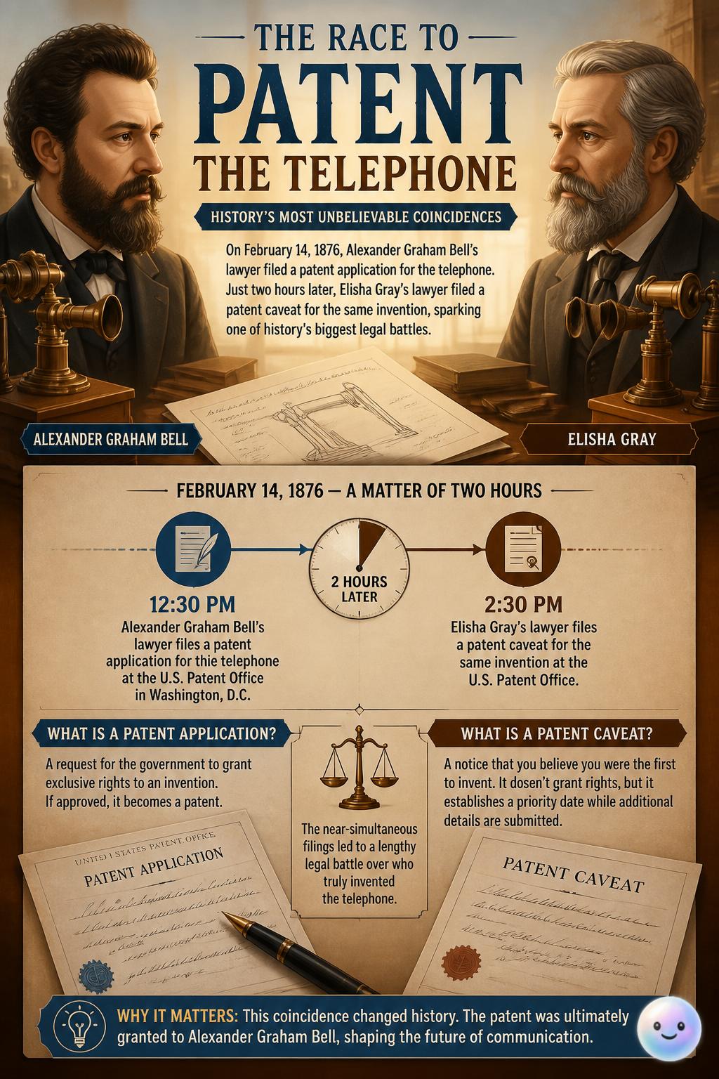 The race to patent the telephone