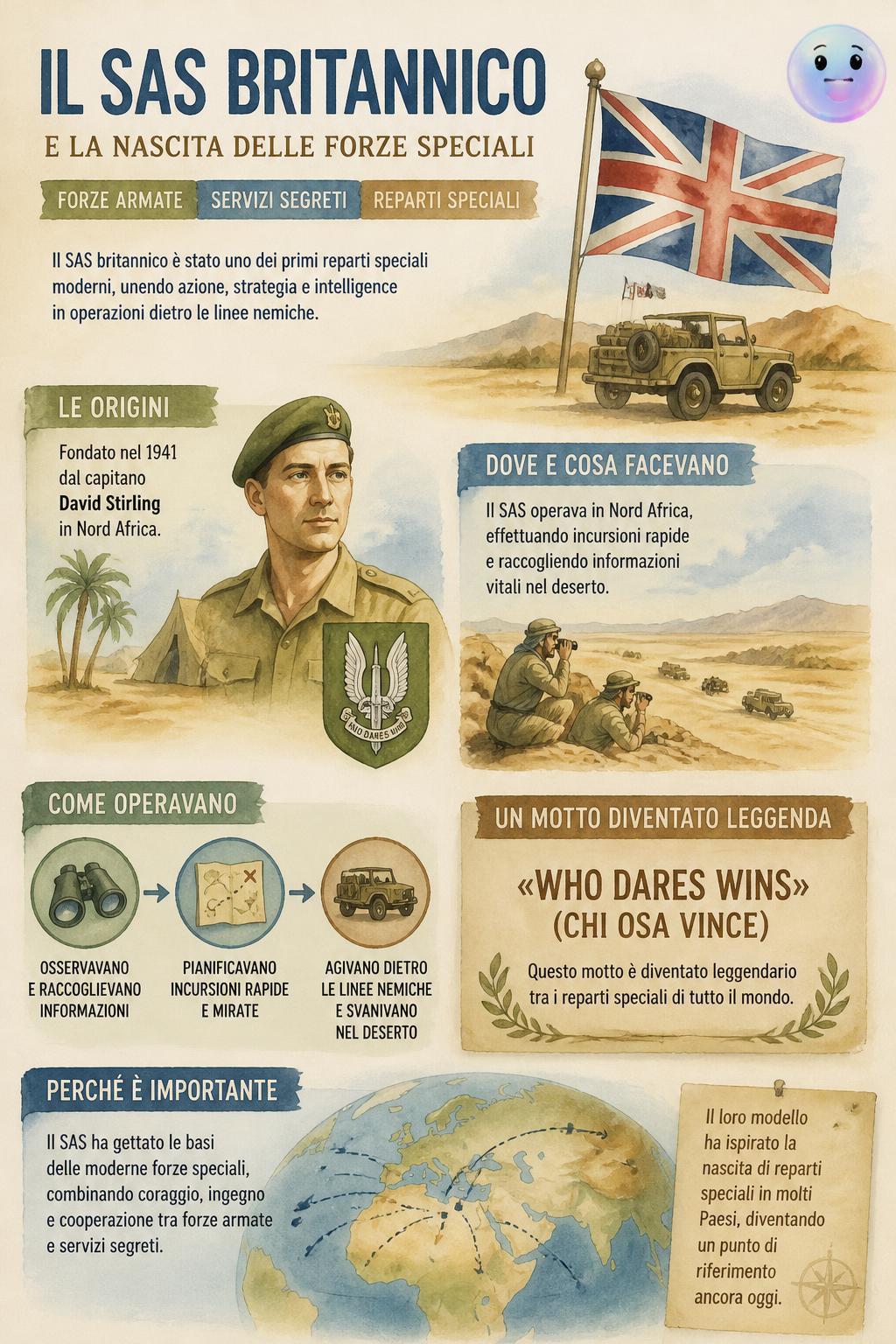 Il SAS britannico e la nascita delle forze speciali