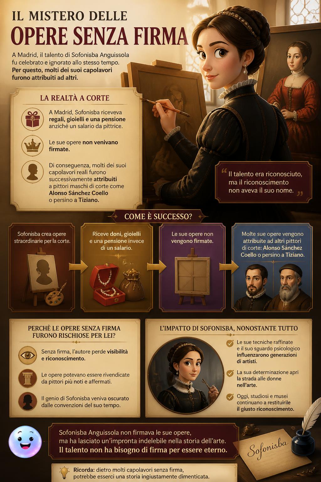 Il mistero delle opere senza firma