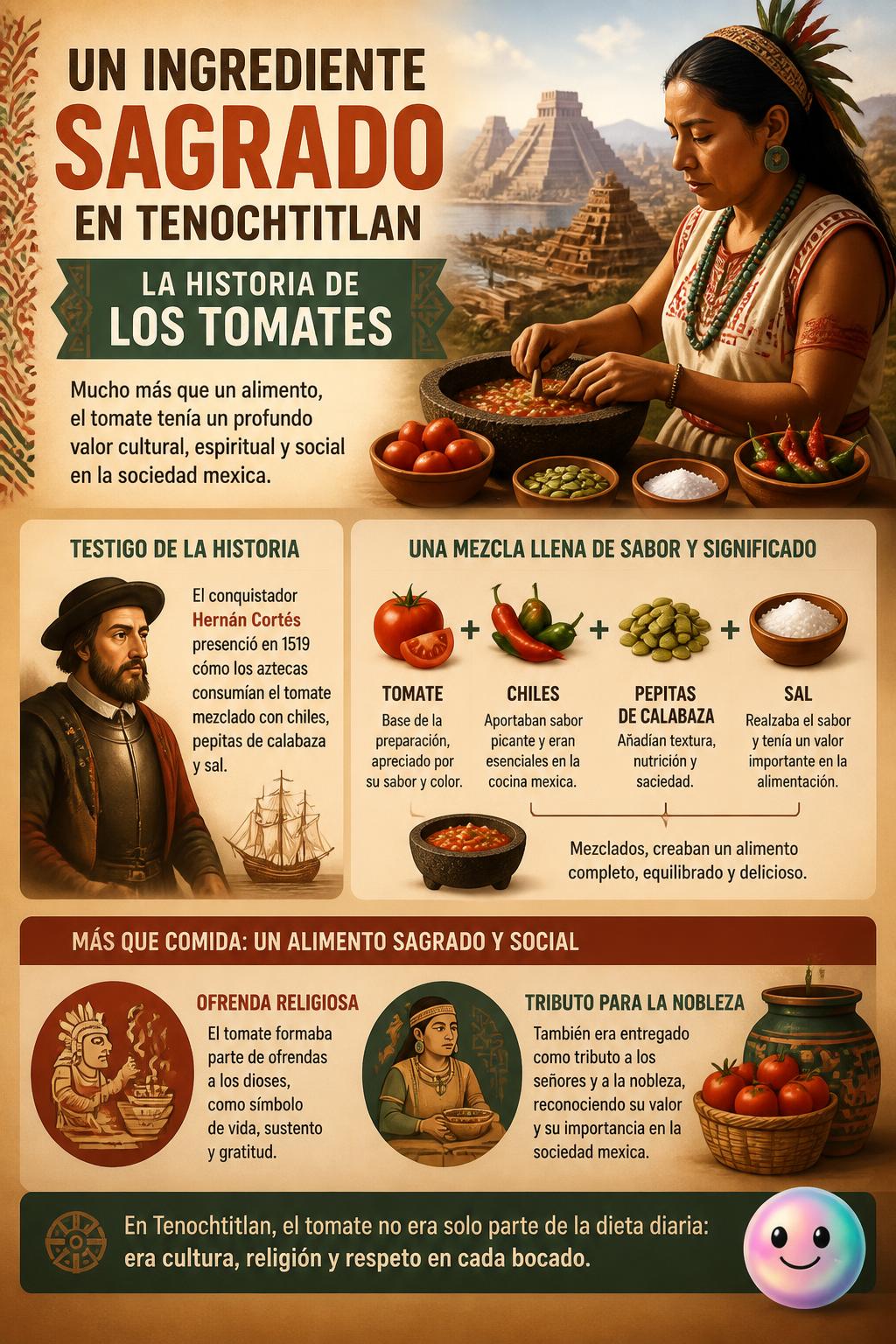 Un ingrediente sagrado en Tenochtitlan