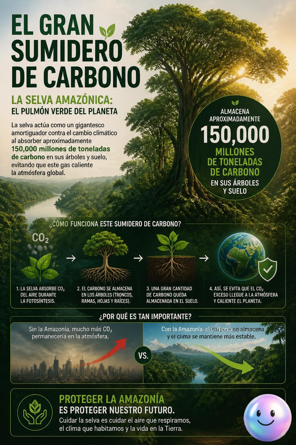 El gran sumidero de carbono