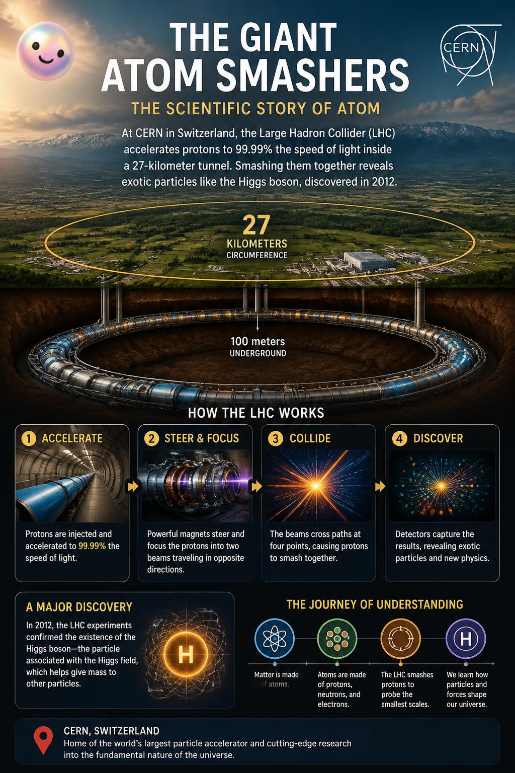 The giant atom smashers