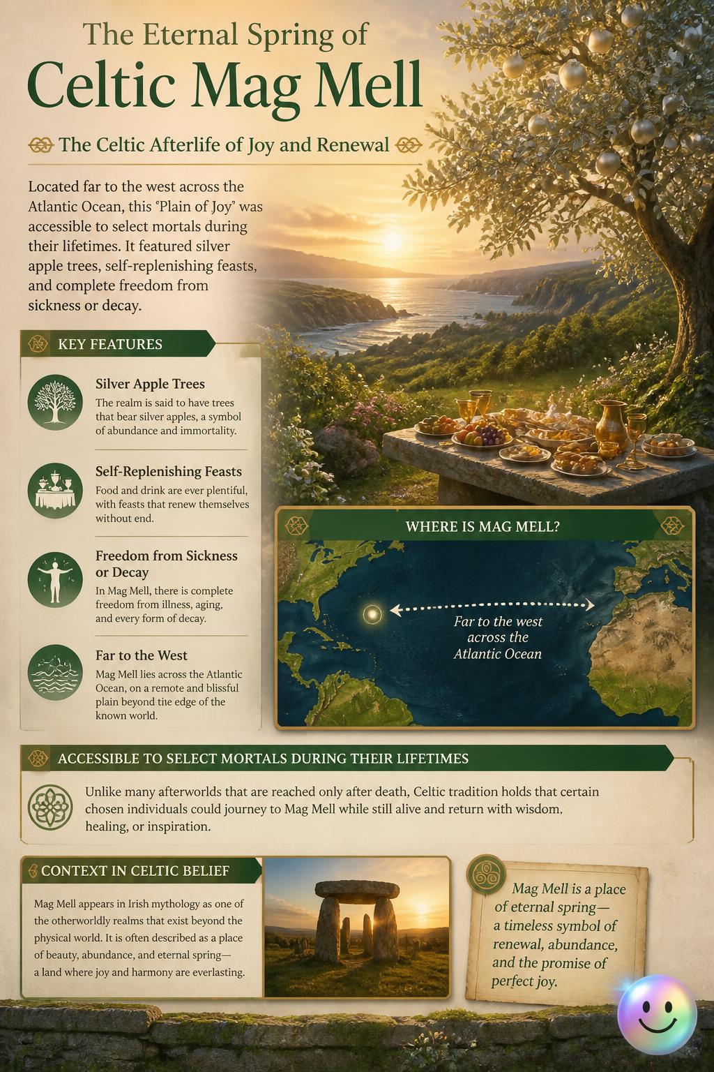 The eternal spring of Celtic Mag Mell