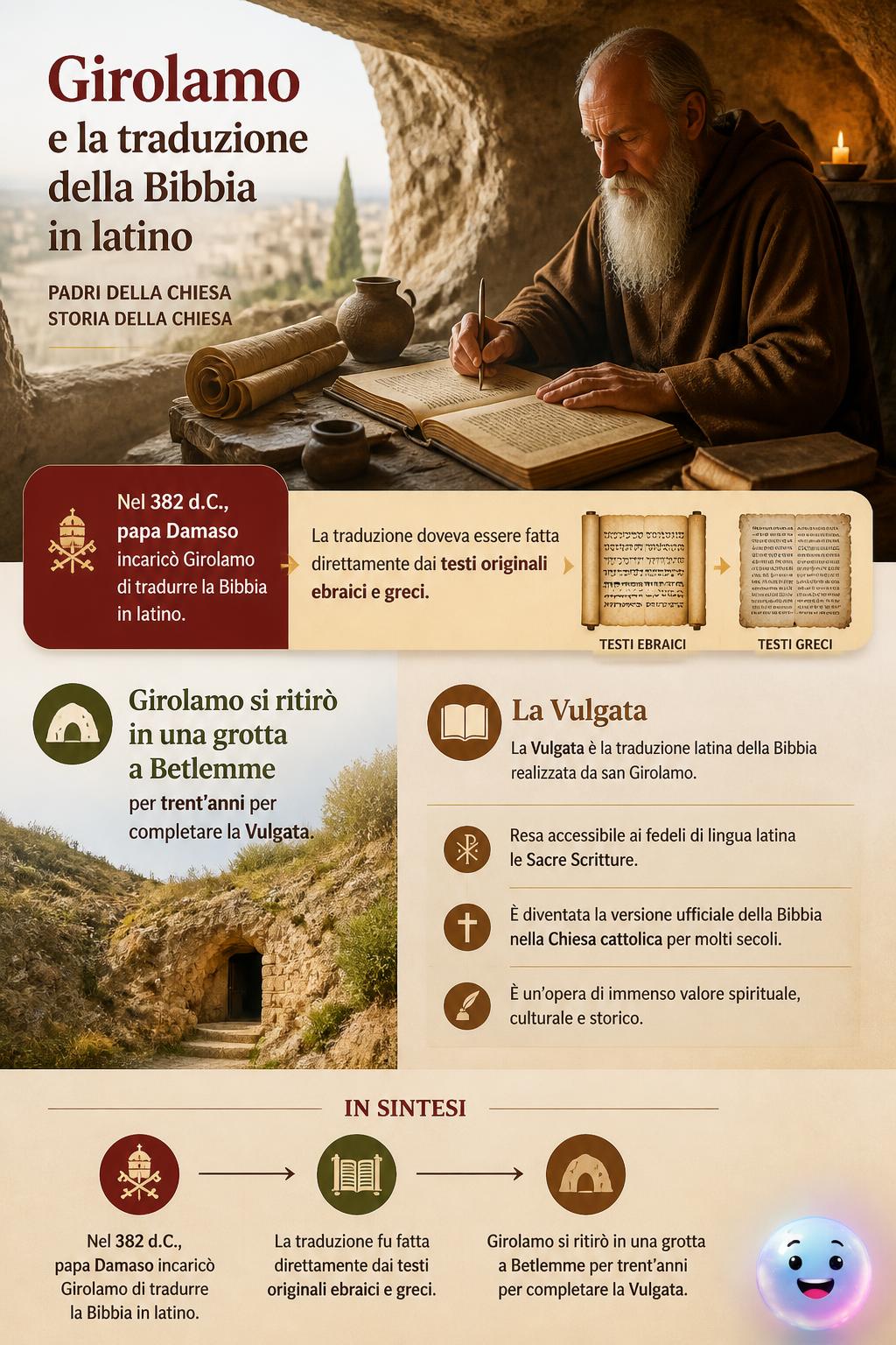 Girolamo e la traduzione della Bibbia in latino