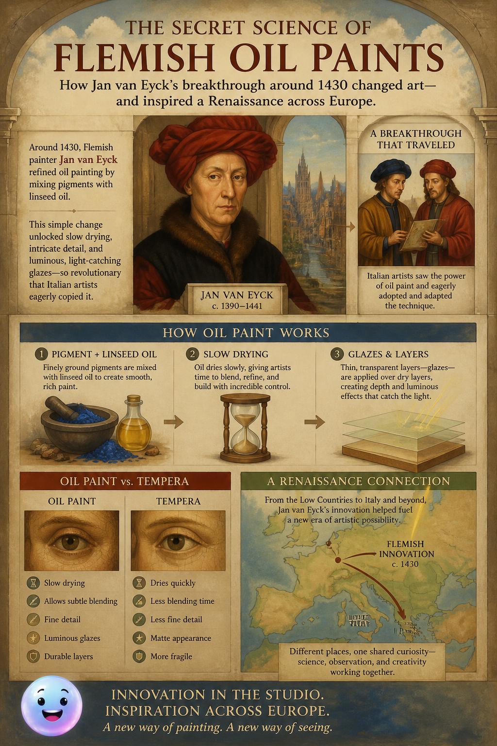 The secret science of Flemish oil paints