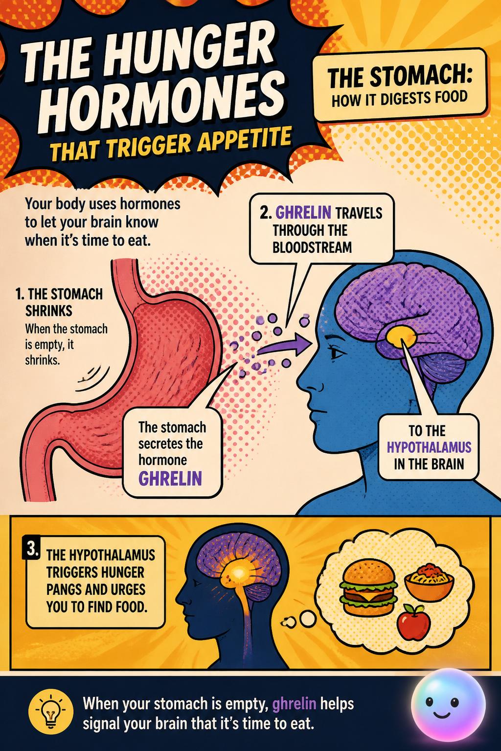 The hunger hormones that trigger appetite
